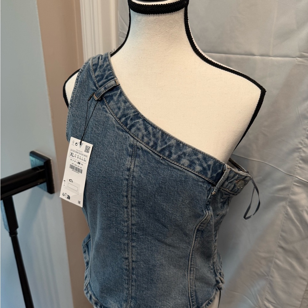 Zara Blue Denim Garment